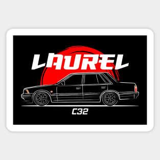 JDM Classic C32 Laurel Racing Sticker